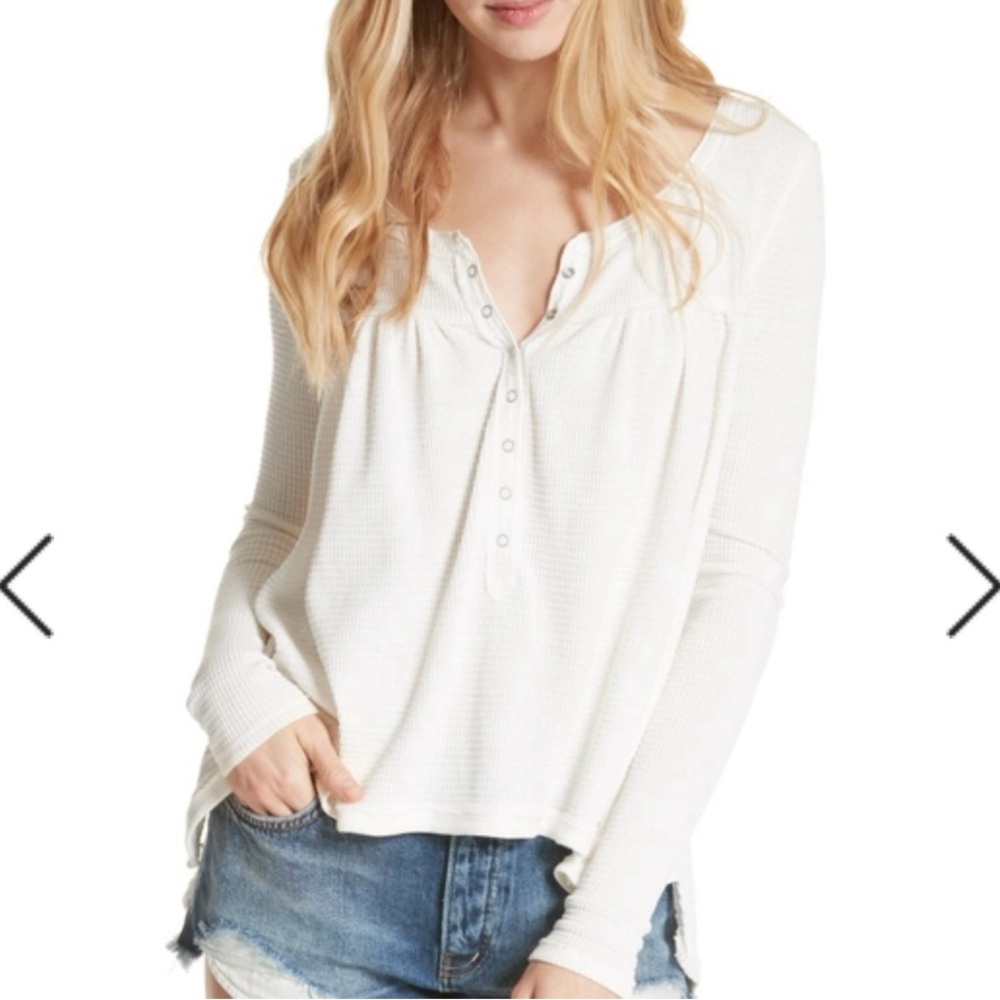 We The Free Kai Henley In White